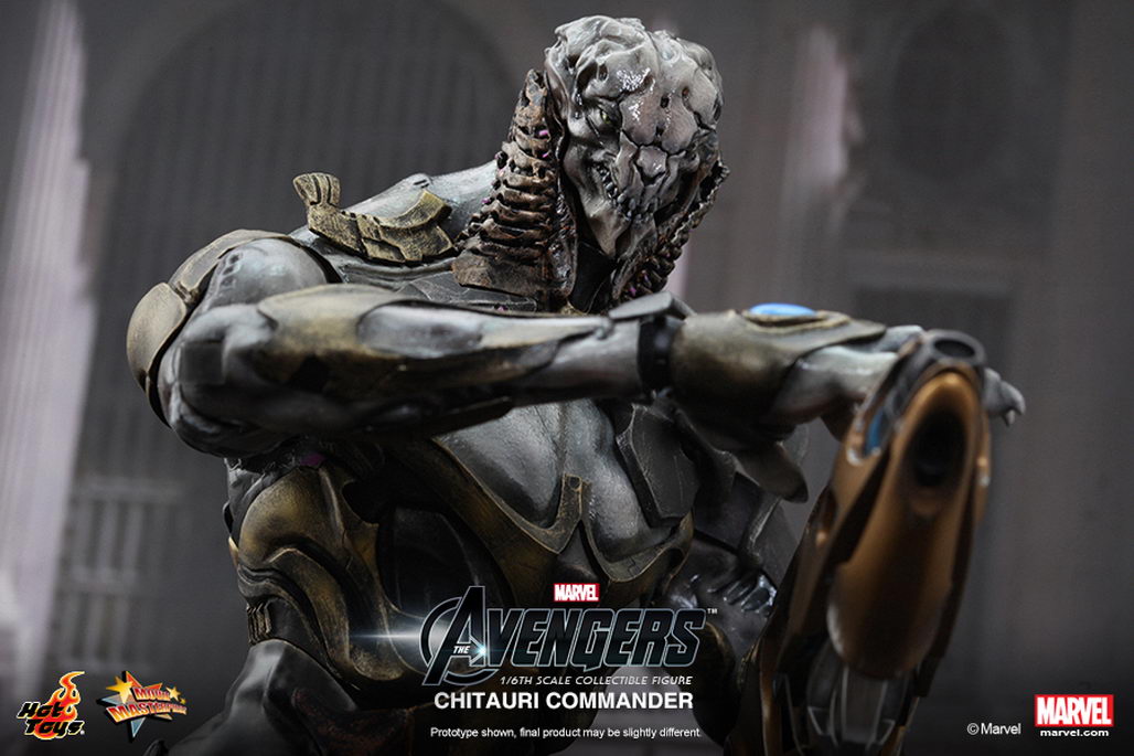 hot toys chitauri set